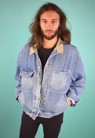 VINTAGE 90'S POLO RALPH LAUREN DENIM JACKET