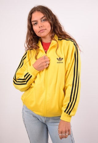 adidas hip packable jacket yellow