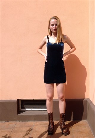 VELVET MINI DRESS