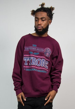 90'S VINTAGE USA SWEATSHIRT TYRONE PENNSYLVANIA