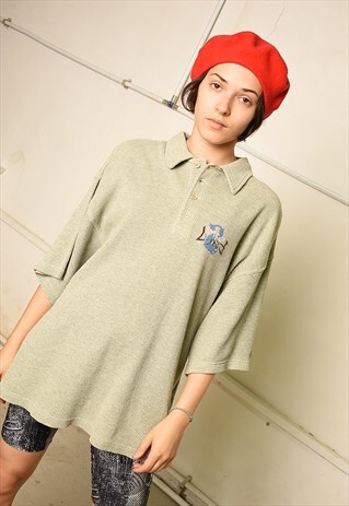 90'S RETRO ATHLEISURE OVERSIZED FESTIVAL T-SHIRT TEE TOP