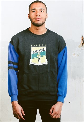 VINTAGE GRAPHIC PRINT SWEATSHIRT