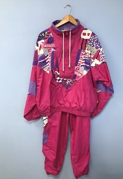 80s tracksuit pink 