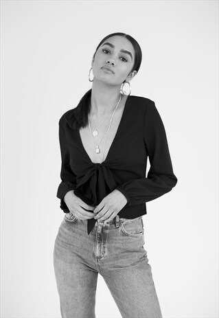 MARIN BLOUSE - BLACK