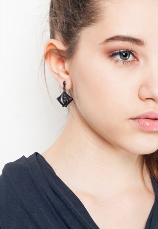 80S VINTAGE COPPER EARRINGS