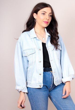VINTAGE 90S OVERSIZED DENIM JACKET