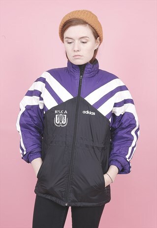VINTAGE ADIDAS FOOTBALL COACH JACKET /R3030