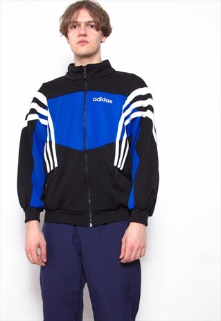 VINTAGE 90S ADIDAS TRACK JACKET ID:1479