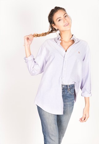 VINTAGE 80S POLO RALPH LAUREN SHIRT / C606