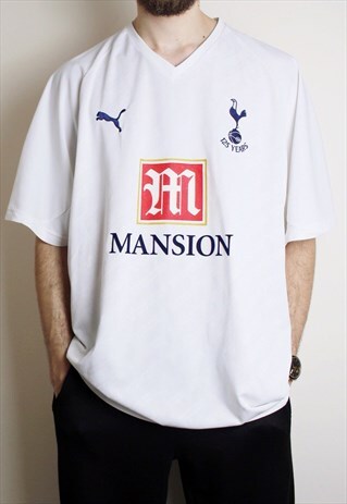 VINTAGE SPURS SHIRT BY PUMA MENS 3XL FOOTBALL TOTTENHAM