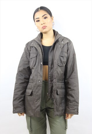 VINTAGE SERGIO TACCHINI 90'S BROWN PADDED JACKET