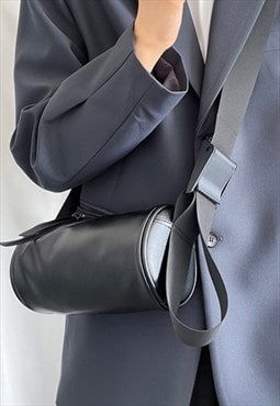 UZIP DESIGN Men's Cylinder leather bag