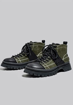 Hiking style boots preppy mountain shoes skiing trainers