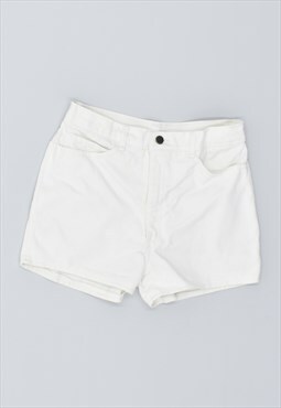 Vintage 90's Denim Shorts White