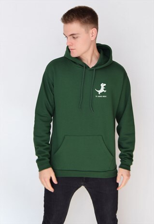 GREEN TI AMO REX (WHITE) HOODIE