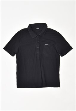 Vintage 90's Guess Polo Shirt Black