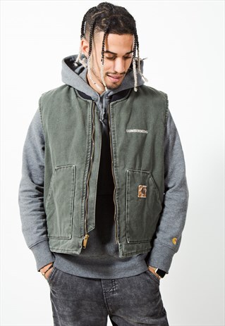 VINTAGE 80S CARHARTT GILET JACKET / S3120