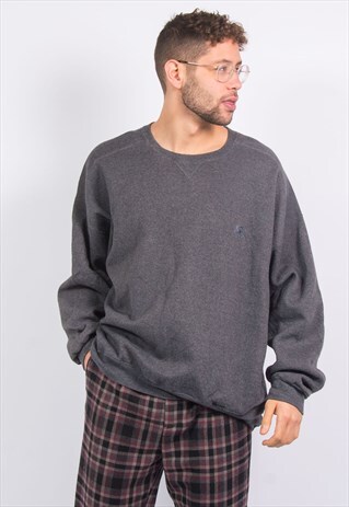 VINTAGE 90'S STARTER SWEATSHIRT GREY SWEATER