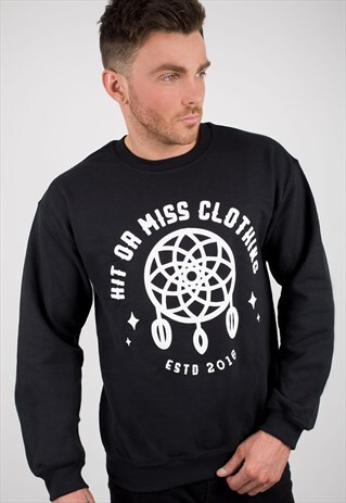 DREAM CATCHER BLACK SWEATER