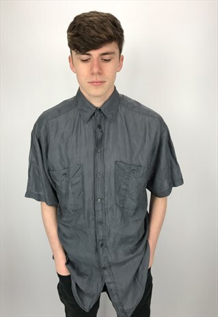 90S VINTAGE SILK FESTIVAL SHIRT