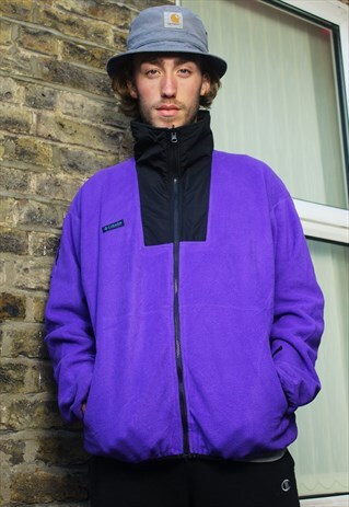 RETRO / 90'S / COLUMBIA / PURPLE FLEECE