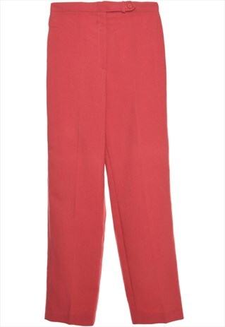 VINTAGE PINK CLASSIC TROUSERS - W28