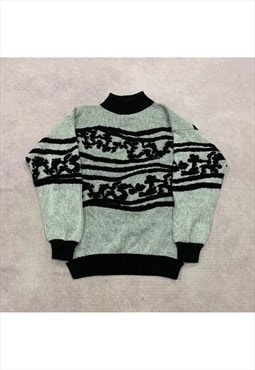 Vintage Knitted Jumper Women's M