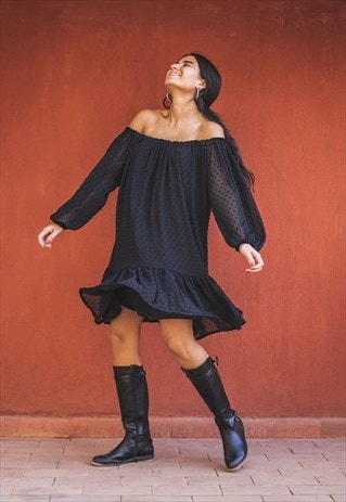 DIJAD CHIFFON DRESS