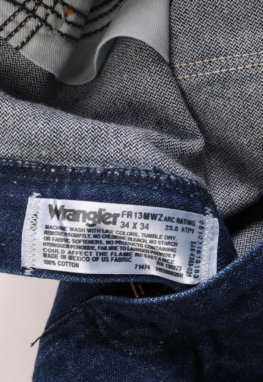 Wrangler best sale jeans labels