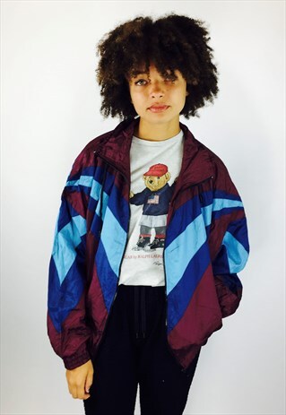 VINTAGE FESTIVAL 80S RAVE WINDBREAKER JACKET