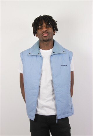 VINTAGE ADIDAS SLEEVELESS JACKET