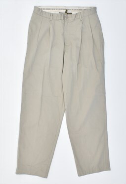 Vintage 90's Calvin Klein Chino Trousers Beige