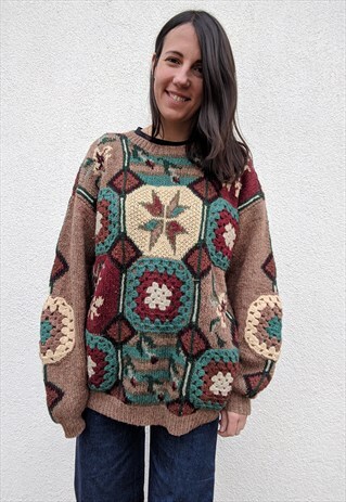 VINTAGE WOOL JUMPER