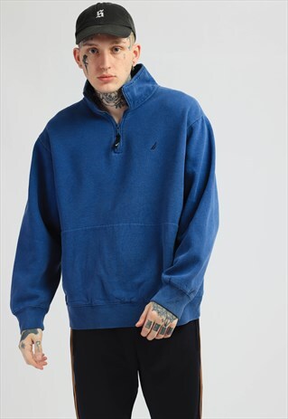 VINTAGE NAUTICA 1/4 ZIP SWEATSHIRT