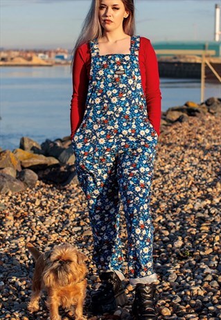 SUPER CUTE DAISY AND LADYBIRD UNISEX DUNGAREES