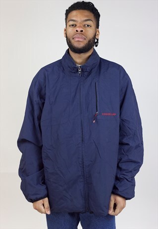 VINTAGE 90S TIMBERLAND NAVY JACKET