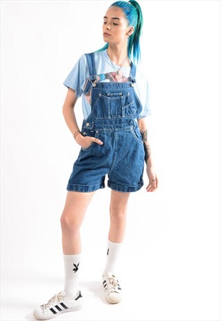 VINTAGE DUNGAREE SHORTS