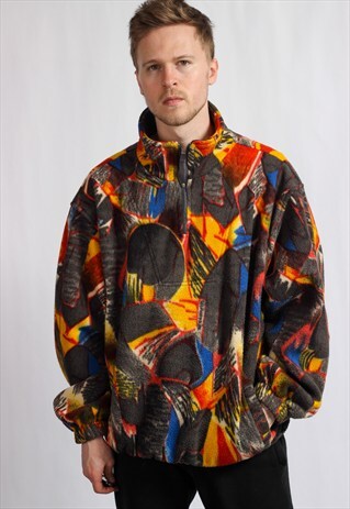 VINTAGE FESTIVAL FLEECE TOP
