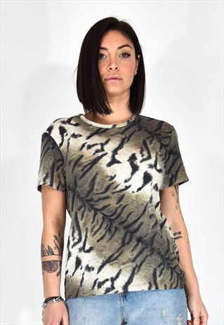 ROBERTO CAVALLI MULTICOLORED T-SHIRT