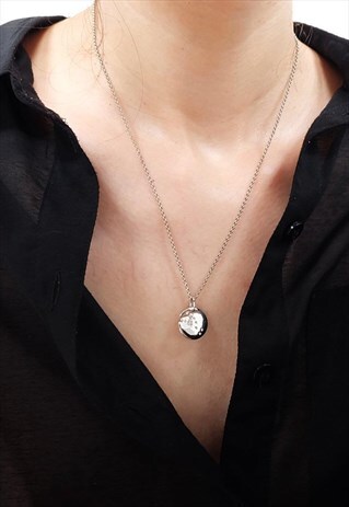 ZODIAC NECKLACE TAURUS SIGN NECKLACE WOMEN SILVER NECKLACE