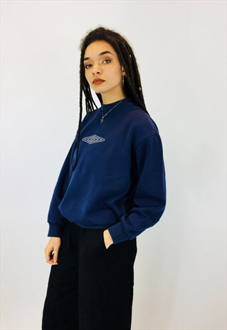 VINTAGE UMBRO EMBROIDERED SWEATSHIRT