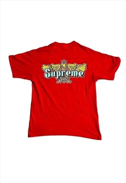 Supreme Red Large Celeste Graphic Short Sleeve T-shirt