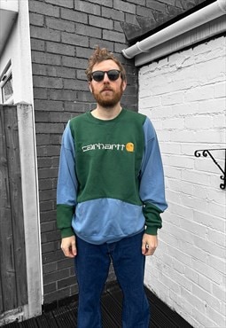 Vintage Reworked Carhartt one of a kind sweatshirt jumper