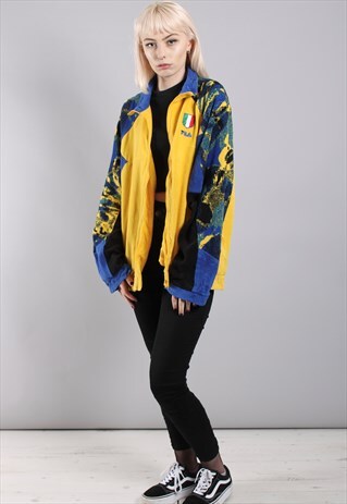 VINTAGE FILA CRUSHED VELVET JACKET