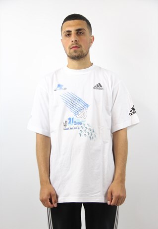 VINTAGE ADIDAS RUNNING T-SHIRT