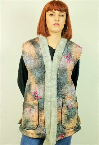 VINTAGE 90S SLEEVELESS JACKET
