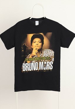 Vintage Bruno Mars World Tour 2017 Graphic Crewneck T-shirt