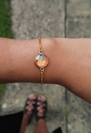 ROSE GOLD MERMAID BRACELET