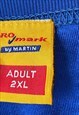 VINTAGE 56 COUGARS AMERICAN FOOTBALL JERSEY IN BLUE & ORANGE