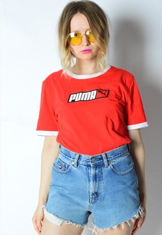 RED PUMA T-SHIRT